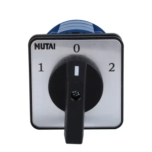 1-0-2 63A 6 Pole Pin 3phase 3 Way 3 Position Rotary Selector Change Over Cam Switch Manufacturer