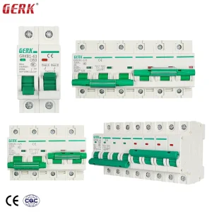 1/2/3/4Pole Interlocked Miniature Circuit Breakers 100A 125A 1P+1P 2P+2P 3P+3P 4P+4P Double Power Manual Transfer Switch MTS