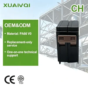 1/2 P OEM ODM AC MCB Miniature Circuit Breaker 3 Pole 50A 60A Plug-in Home Miniature Circuit Breakers 120/110V Low Voltage