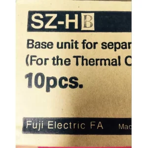 1 Box 10pcs Sz-hb Thermal Overload Relay Independent Mounting Base PLC