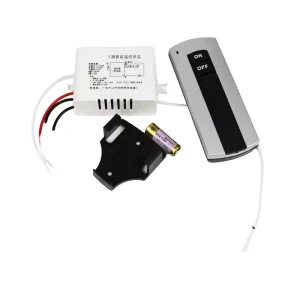 1 Channel 220V 300W Wireless Digital RF Remote Control Smart Light Switch On/Off Max Current 10A 30-100m Range IP65 KAIYI KY-006