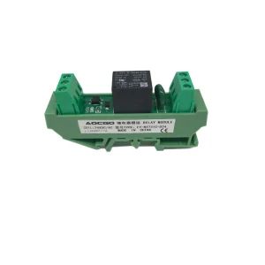 1 Channel 24V 10A 250VAC 30VDC DIN Rail Mount Relay Module for Industrial Control