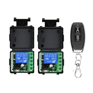 1 Channel 433MHz RF Wireless Relay Switch Module 12V Home Automation Receiver 10A Current 220V NFC Remote Control Switches 24V