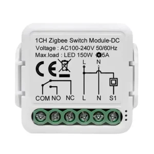 1 Gang App Voice Remote Control 10A DC Smart Switch Home Light Wireless Wifi Mini Tuya Smart Switch