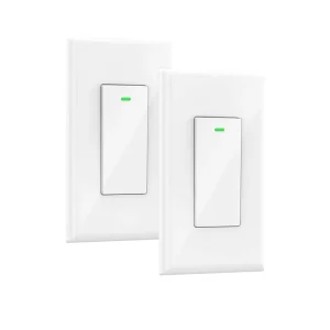 1 Gang US Standard 110V Wall Smart WiFi Universal Wireless Remote Control Switches Light Switch