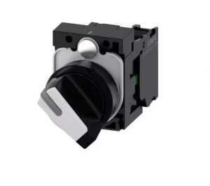 1 Piece Industrial Grade 22mm Panel Mount Selector Switch for Automation Control Equipment Compatible with 3SU1100 2BF60 3MA0