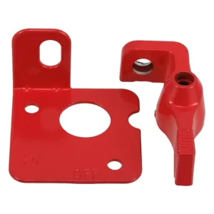 1 Set Copper Battery Switch Lock Rod Rotary Cut Car Truck RV Trailer Vehicle Main Power Disconnect Design
