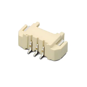 1.25mm Pitch Brass SMD Terminal Block Horizontal Wafer Female Connector LCP Housing IP20 Rated 1A 125V ROHS High Temperature PCB