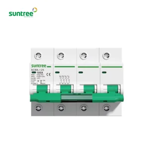 10 16 20 25 32 40 50 63 125A Top Rated Solar MCB and PV Circuit Breakers Single & 2 Pole 30 Amp Miniature Breakers Available