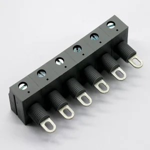10.0mm Terminal Block PA66 300V 30A CE CUL Through Panel Terminal Block
