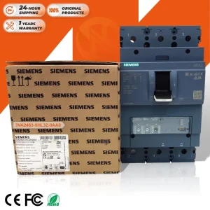 100% Original New 3VA2463-5HL32-0AA0 3VA2 Series MCCB Circuit Breaker for Industrial Electrical Protection