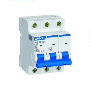 100% Original and Genuine Product Miniature Circuit Breaker MCCB CHNT NXB-63 3P 6A
