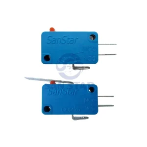 100 PCS Micro Switch for Push Button 3 Terminals Microswitch with Button Actuator Arcade Machine Micro Switch