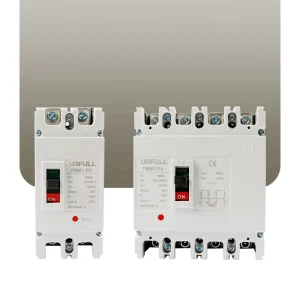 1000V 1500V 4P DC Molded Case Circuit Breaker (DC MCCB) 200A 225A 250A Main Circuit Protection for Solar Systems