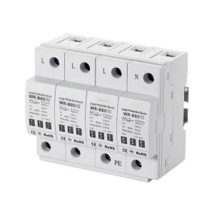 1000V 40KA T2 SPD DC Type Industrial House Surge Protector Low Voltage Arrester Device for Lightning Protection