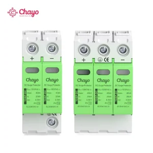 1000V DC Surge Protective Device for Solar PV DIN Rail SPD Photovoltaic Surge Protector for Combiner Box and Inverter