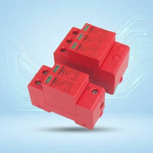1000V Surge Protection Device Lightning Surge Protector with 20kA Nominal Discharge Current Red SPD