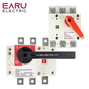 100A 160A 250A Load Isolation Switch 3P 4P Knife Switch Three phase Circuit Breaker In cabinet Transfer Operation Switch EADS-2