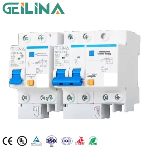 100A 1P+N RCBO Residual Current Circuit Breaker 230V 50Hz 50mA Copper Earth Leakage Protection Household Industrial Use 6kA