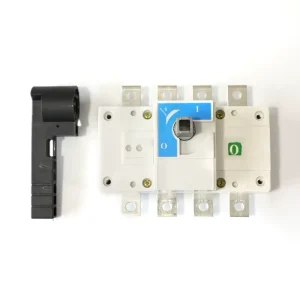 100A 200A 400A Low Voltage Disconnectors 3 Position Transfer Switch Panel for Generator Change Over Switch