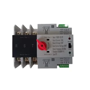 100A 230V 3P PC Dual Power Automatic Transfer Switch