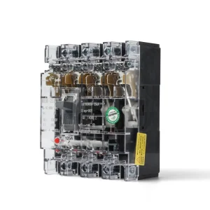 100A 250A 600A Plastic Case Circuit Breaker Transparent Case Site Power Distribution 3P Three-phase 380V