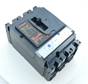 100A 3P Automatic Reset 36kA Breaking Capacity 8kV AC690V 50 60Hz Copper Thermal Magnetic Trip Unit Molded Case Circuit Breaker