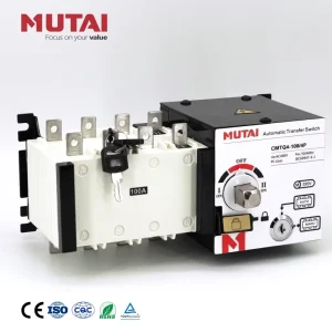 100A 600A 1600A 2500A 3200A 3 Phase Dual Power Automatic Transfer Changeover Switch 3 4 Pole Electric ATS for Generator