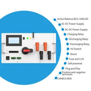 100A Active Balance HV BMS master slave high voltage jk bms 208S 80 1000V CAN RS485 WiFi LCD for C&I Battery System