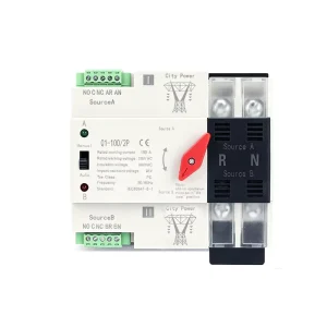 100A Dual Power Automatic Manual Transfer Switch Low Voltage Transfer Switch 690V Dual Power Switch