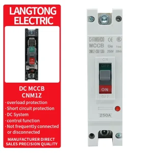 100A High Power DC Air Switch Molded Case Circuit Breaker 250A Total Power EV Power