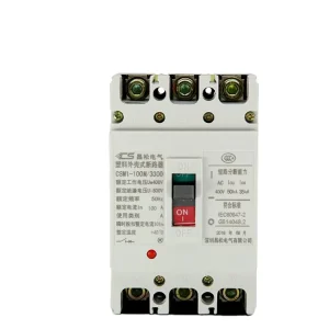 100A MCCB Molded Case Circuit Breaker Big Current Adjustable