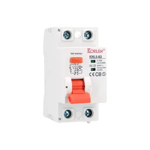 100mA 4P Overload Protection Electronic Equipment Residual Current Circuit Breaker