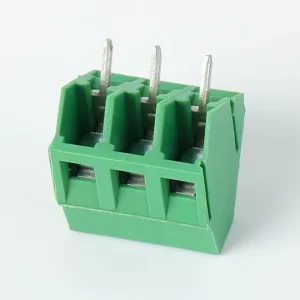 103 5.0MM PCB Screw Terminal Block PA66 Material 15A 300V Pluggable