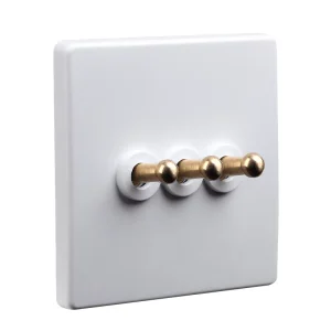 10A 16A 110V 230V Retro Switch Nordic Style One Gang Two Gang Three Gang Toggle Switch