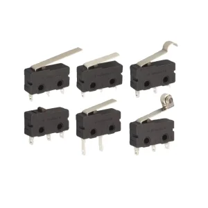 10A 250V Micro Switch Press Close 3 Pin Limit Switch Industrial Micro Switch Mechanical for Electric Power Households