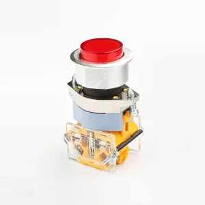 10A 660V 22mm Plastic LED Momentary Push Button Switch High Order Red Light Waterproof Push Button Switch