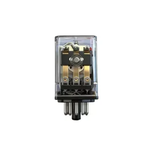 10A Industrial Relay 240VAC 1C 2C 3C 8Pin 11Pin Plug in Terminal for Power System and Control Cabinet Industrial Automation