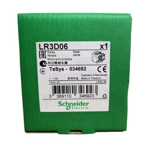 10A LR3D06 Thermal Overload Relays Miniature Size Sealed Protect Feature Class 1…1.6 a