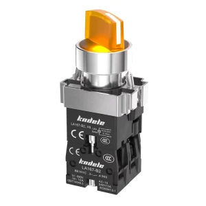 10A Metal Button Switch XB2 Series with Light Self-locking Button Switch Selection Knob Switch