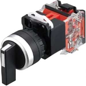 10A Waterproof Plastic Rotary Switch Long Handle Latching Selector Two Positions Switch IP65 Electronic 1NO1NC Industrial