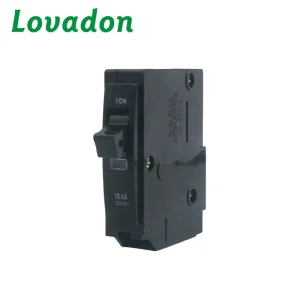 10KA Single Phase 1P 15A 100A Miniature Mini Circuit Breaker Mcb Black Plug-In with Copper Plastic Rated Current