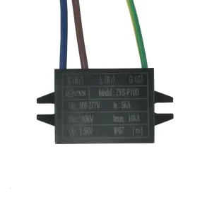 10KV 10KA LED Street Lighting Thunder LED Surge Protector Device PV DC SPD Surge Protector Arrester Surge Protection Device