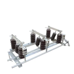 10KV Outdoor High Voltage Load Break Disconnector Isolation Switch GW1-10 Three Phase Ceramic Industrial 50/60Hz