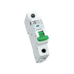 10kA Miniature Circuit Breaker Quick Trip HM MCB Overload Short Circuit Protection 25 000 Mechanical Operations OEM Supported