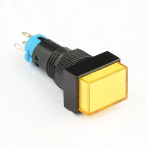 10mm No Nc 5 Pin Illuminated Push Button Switch