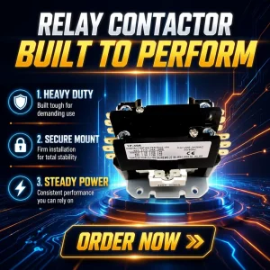 110V 220V 1P 2P 3P 30A 40A 50A 75A 95A AC Magnetic Air Conditioner Contactor 24V