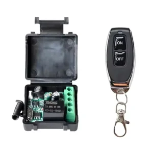 110V 220V 230V 433HMZ Wireless Smart Light Switch Relay Latching Mode ON OFF RF Remote Control Transmitter for Lamp