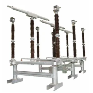 110kV 24kV Outdoor Disconnector Switch 3 Pole Steel Construction