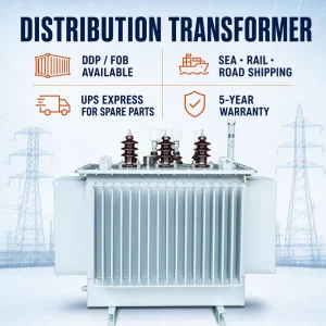 11kV 3150kVA Outdoor Oil Immersed Transformer for Power Distribution Systems